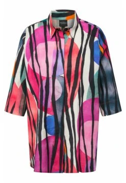 Ulla Popken COL ET MANCHES 3/4 - Koszula - Blanc Neige -Lindex 785d3f5198784a41887e0eeaede42ce3