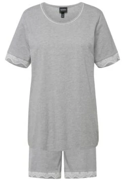 Ulla Popken Piżama - Light Gray Melange -Lindex 78c6ce101d3b44e79e96e148f1b92e4a