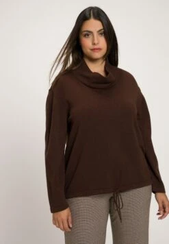 Ulla Popken MANCHES LONGUES - Sweter - Brun Acajou -Lindex 795a959d80614cc689f3c6e98235a3a1