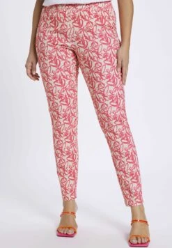 Ulla Popken Spodnie Materiałowe - Vanille