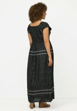 Ulla Popken Długa Sukienka - Black -Lindex 7bb9e46107ed496db33e4da21c7d7ebd