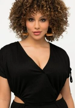 Ulla Popken Kombinezon - Noir -Lindex 7ccb4cb08ad149c680c5b48694187476