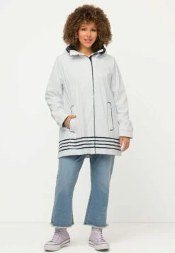 Ulla Popken Krótki Płaszcz - Sneeuwwit