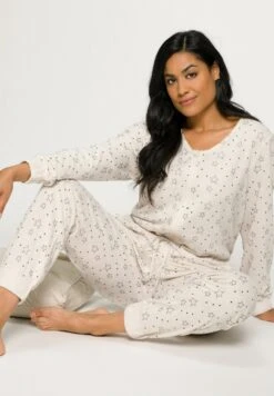 Ulla Popken COMBINAISON - Piżama - Pop Corn -Lindex 7d80775e4fe74cc2a8cc6c29ae88cf74