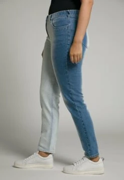 Ulla Popken Jeansy Relaxed Fit - Blue Denim -Lindex 7e479e7d53934dcc87ee2b6cb6e175ea