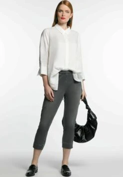 Ulla Popken Jegginsy - Hellgrau -Lindex 7e4edf98b199449a9664390a35d34767