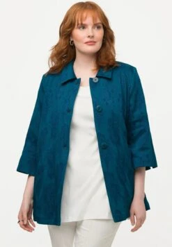 Ulla Popken Kurtka Wiosenna - Pétrol -Lindex 7f0cc09b415d4065b1609615d15258f5