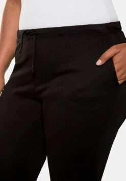 Ulla Popken Spodnie Treningowe - Schwarz -Lindex 7f58319862a2478eb36720fefa7dc61a