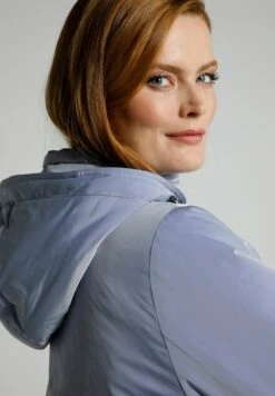 Ulla Popken Kurtka Przeciwdeszczowa - Blauviolett -Lindex 7f8a5c9d4e5b4f0fa4719bc42960e283