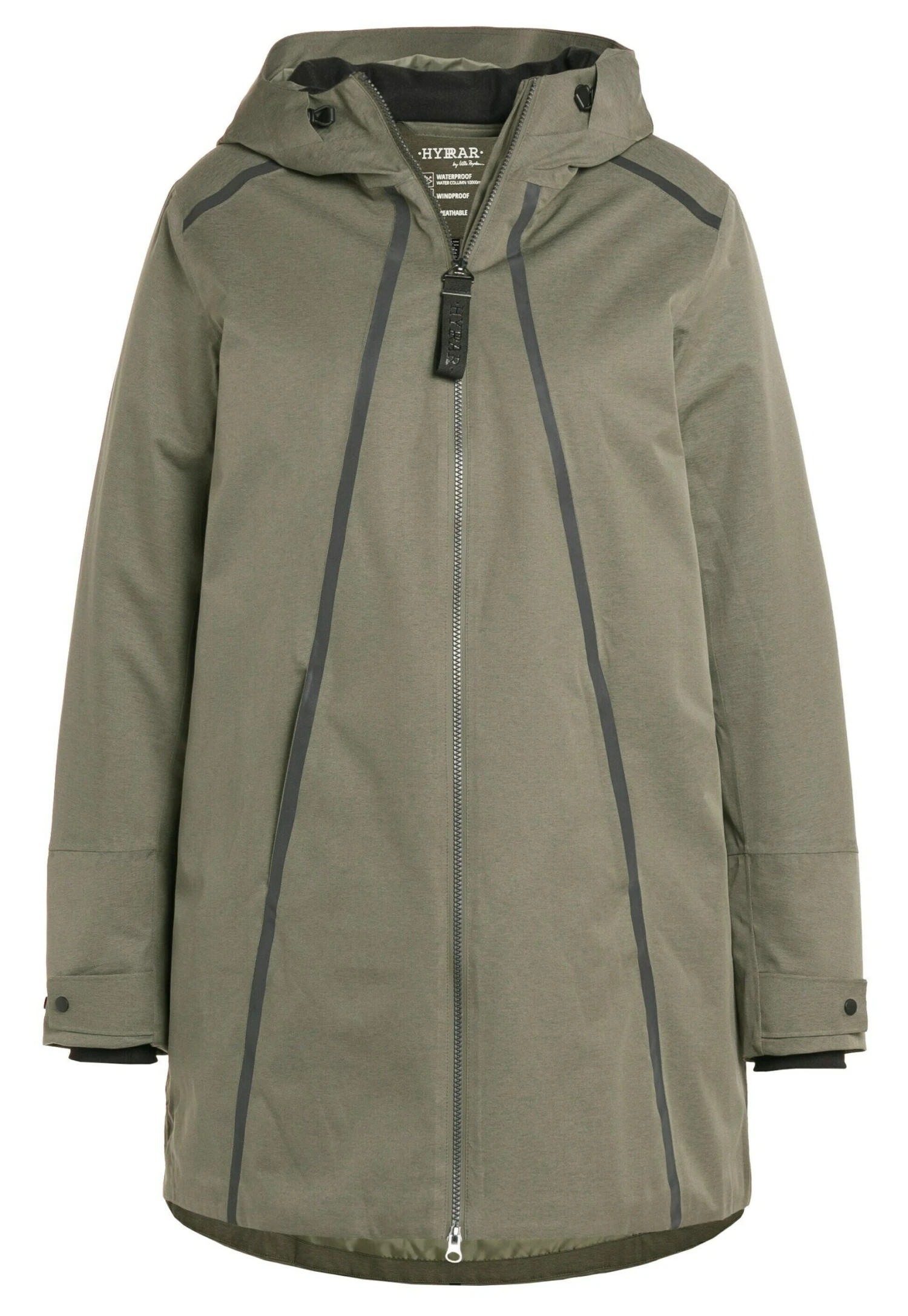 Ulla Popken Parka - Gris Olive 6 Ulla Popken Parka - Gris Olive - obrazek 4