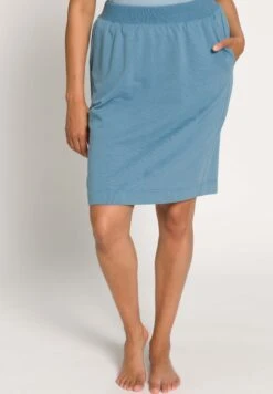 Ulla Popken Spodnie Od Piżamy - Petrol