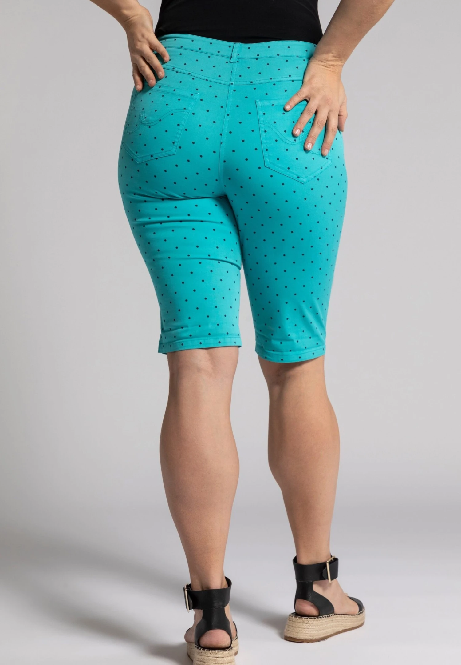 Ulla Popken Szorty - Aqua Profond 4 Ulla Popken Szorty - Aqua Profond - obrazek 2