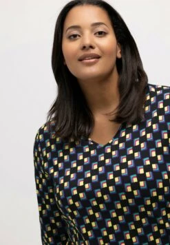 Ulla Popken Bluzka - Limone -Lindex 838c2cc32b044e6a8365ea43943934d3