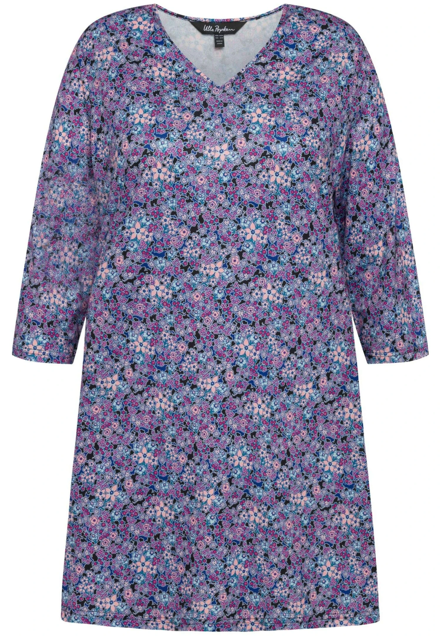 Ulla Popken V AUSSCHNITT 3/4-ARM TASCHEN - Bluzka Z Długim Rękawem - Magenta 7 Ulla Popken V AUSSCHNITT 3/4-ARM TASCHEN - Bluzka Z Długim Rękawem - Magenta - obrazek 5