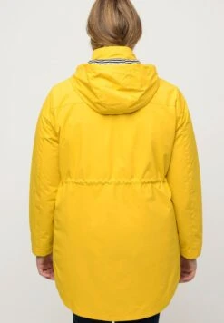 Ulla Popken Kurtka Przeciwdeszczowa - Messing -Lindex 854f29f66c1c423a9d084cb07d2193cd