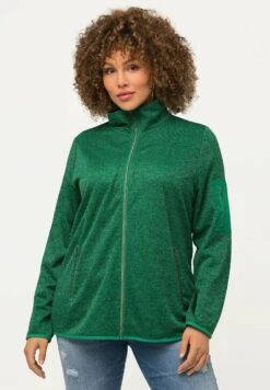 Ulla Popken Kardigan - Smaragdgroen