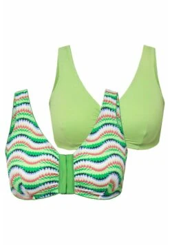 Ulla Popken 2PACK VORDERVERSCHLUSS - Biustonosz Bustier - Helles Grün -Lindex 87a44db952cc487c87e048eeae565695