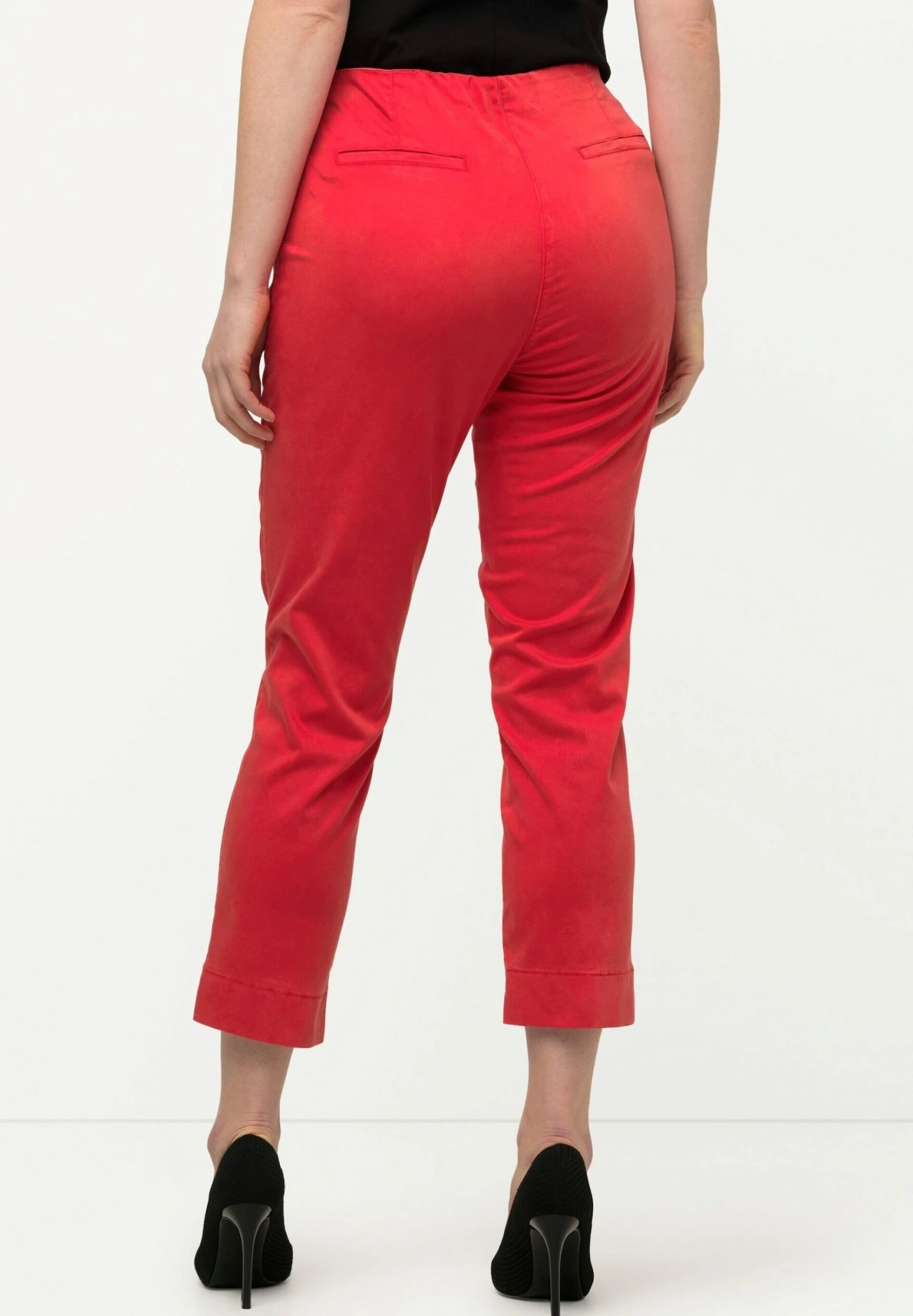 Ulla Popken Spodnie Materiałowe - Rouge Pavot 5 Ulla Popken Spodnie Materiałowe - Rouge Pavot - obrazek 3