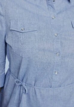 Ulla Popken BELLIEVA - Bluzka - Blue Denim -Lindex 8ab651040d0f4d8b9e9e51077c70a921