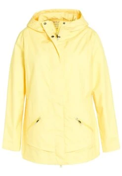 Ulla Popken Kurtka Przeciwdeszczowa - Jaune Clair -Lindex 8b0cb5731bdd43cbb624eb9562fd1be1