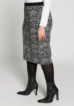 Ulla Popken Spódnica Ołówkowa - Vanille -Lindex 8bd43a9d185640ee8bb4b0a0829e055d