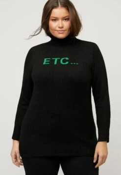 Ulla Popken Sweter - Black