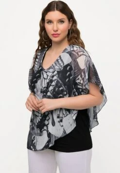 Ulla Popken T-shirt Z Nadrukiem - Noir -Lindex 8d5bb5ebd9cc4bc19e2c57fef6030736