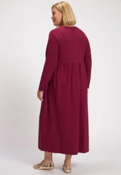 Ulla Popken Sukienka Z Dżerseju - Karminrot -Lindex 8ebb37e10f244cb2a84825b0e5f11eee