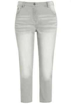 Ulla Popken AVEC IMPRIMÉ INTÉRIEUR - Jeansy Slim Fit - Gris Beige -Lindex 9075f65ea2744ceaa08edd252c3cdeea