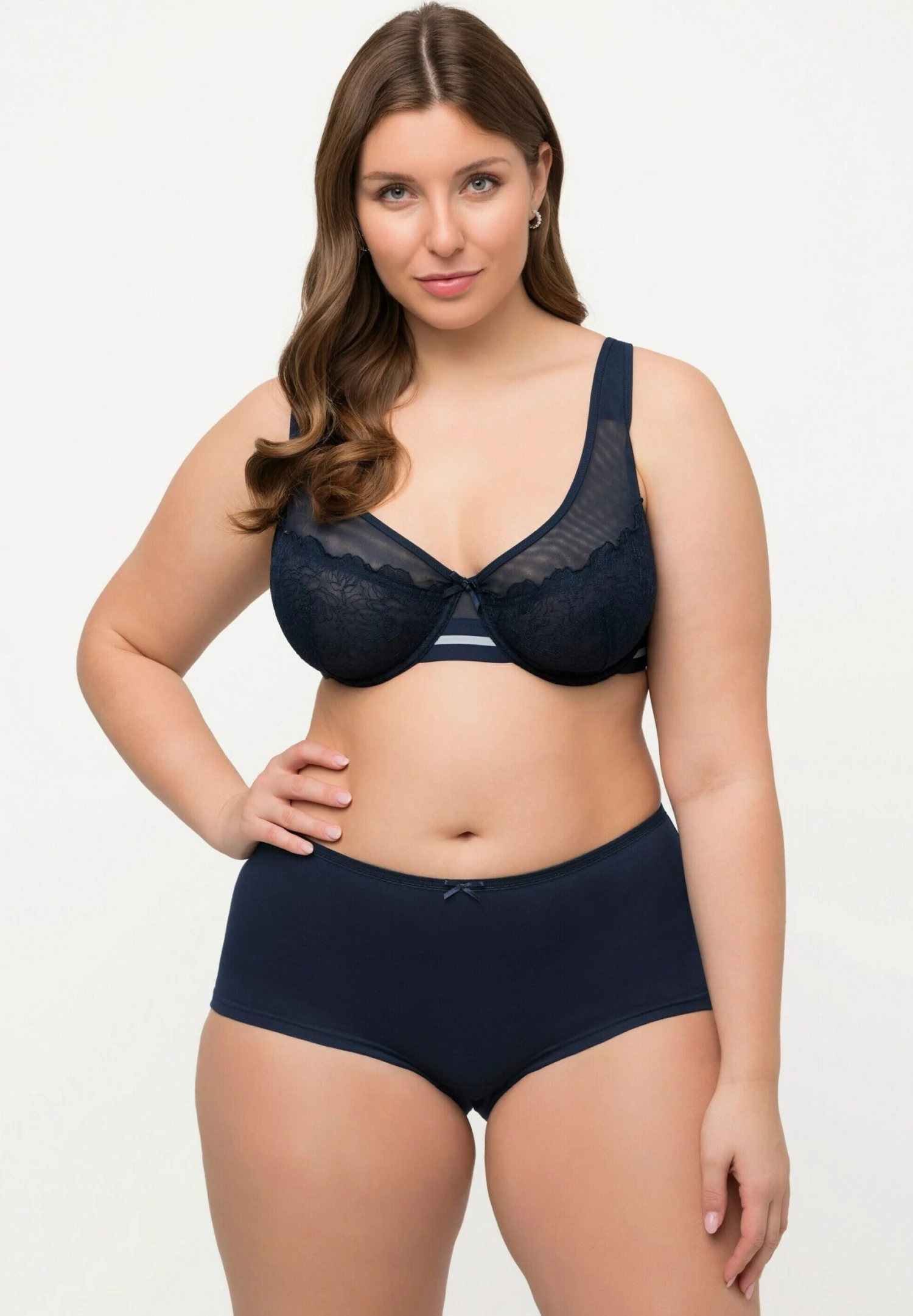 Ulla Popken Figi - Nachtblauw 4 Ulla Popken Figi - Nachtblauw - obrazek 2