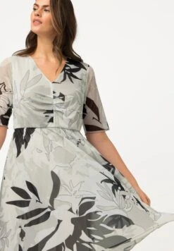 Ulla Popken Sukienka Letnia - Black 10 Ulla Popken Sukienka Letnia - Black -Lindex 9119798fc20348448e643332cbbcfd2e