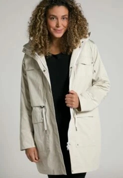 Ulla Popken Parka - Beige -Lindex 91c92d4f2ad749f1b34fb63700cd928d