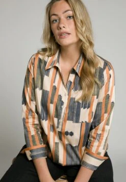 Ulla Popken Bluzka - Cremé -Lindex 91f53246df2b409ea0c6cf62bdb6ae63