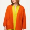 Ulla Popken Kardigan - Light Orange 1 Ulla Popken Kardigan - Light Orange -Lindex 91f6292849e84f9aba509cff2a06c332