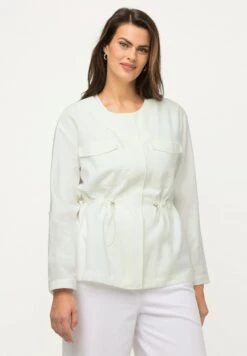 Ulla Popken Kurtka Wiosenna - Sneeuwwit -Lindex 920c410a3757488e9b77a0992e45956d