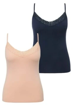 Ulla Popken 2ER-PACK - Podkoszulki - Nachtblau -Lindex 93015edefb17445991366d411c15cf93