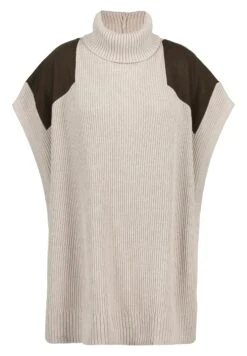Ulla Popken Sweter - Crème -Lindex 93647d002df54f87a4552c4fb1161cf7