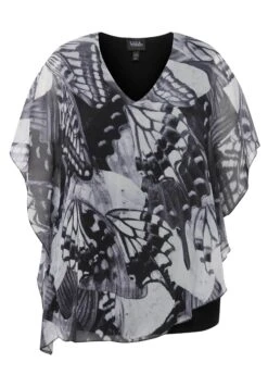 Ulla Popken T-shirt Z Nadrukiem - Noir -Lindex 94057f44928d4187834f3a0c585448a1