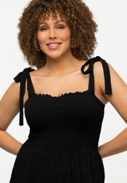 Ulla Popken Kombinezon - Black -Lindex 9552913dd32f4a118a3931efb28e37ba