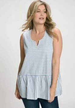 Ulla Popken Top - Helles Blau