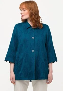 Ulla Popken Kurtka Wiosenna - Pétrol