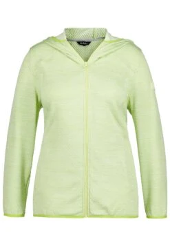 Ulla Popken Bluza Rozpinana - Limoen -Lindex 96fb1e188ac741a28b5bf1d9fef6b8fb