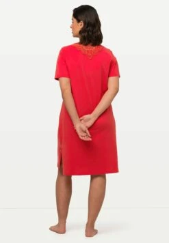 Ulla Popken Koszula Nocna - Rouge Clair -Lindex 9774cfed982b44fab62741170b3eb085