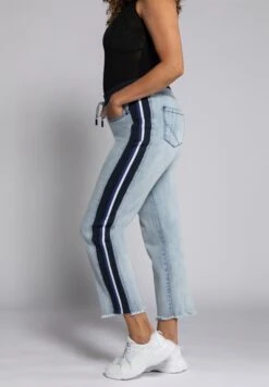 Ulla Popken Jeansy Straight Leg - Light Blue -Lindex 989f2c49e71445eea97b179f8799484f