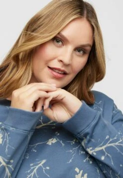 Ulla Popken Bluza - Bleu Jean -Lindex 998f15f9517f4e3db81f21a2918fa16f