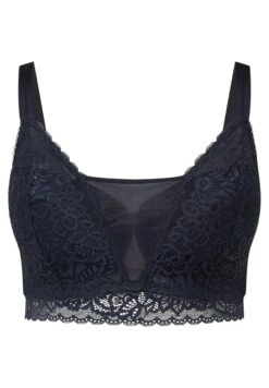 Ulla Popken Biustonosz Z Fiszbiną - Bleu Nuit -Lindex 9a59350d5c2348ae9048eeca9c93b838