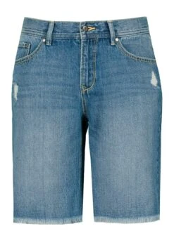 Ulla Popken Szorty Jeansowe - Blue Denim -Lindex 9b0a064c4d904e879eb784a0d8f199e5