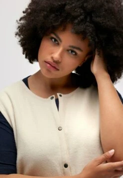 Ulla Popken Kamizelka - Popcorn -Lindex 9cdb021d1a5a4e7e834df5cafbaf2d4d