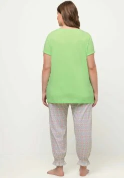 Ulla Popken Piżama - Heldergroen 8 Ulla Popken Piżama - Heldergroen -Lindex 9d4a1b47e11442d182ee836801ee8a39