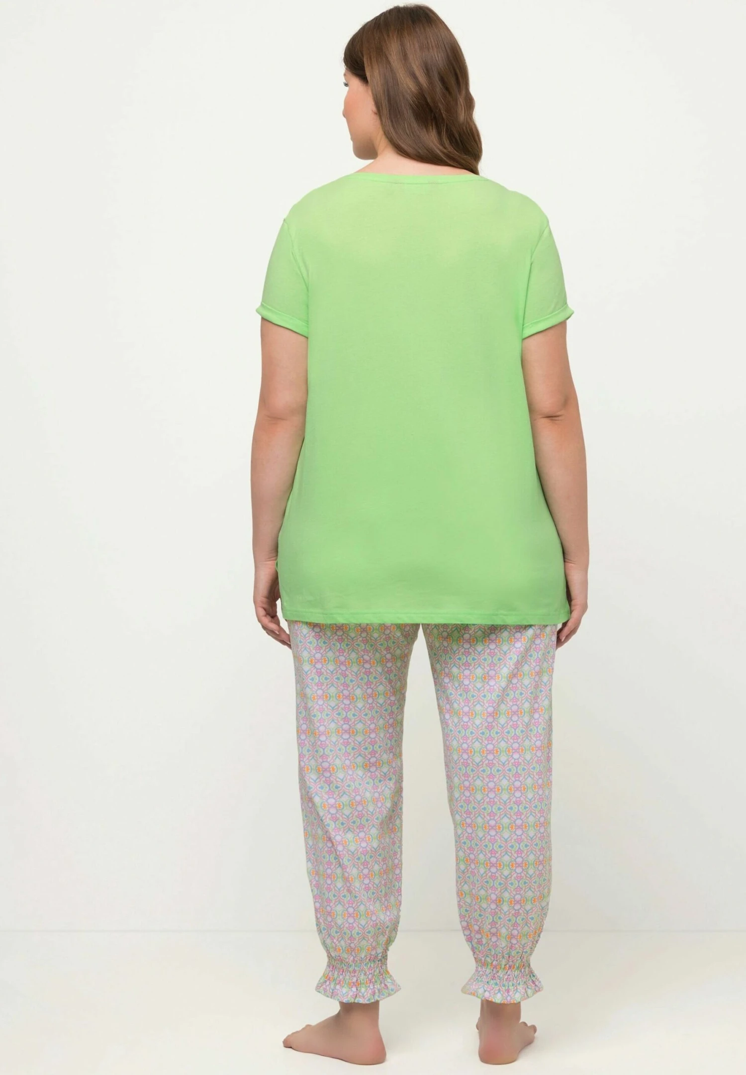 Ulla Popken Piżama - Heldergroen 5 Ulla Popken Piżama - Heldergroen - obrazek 3